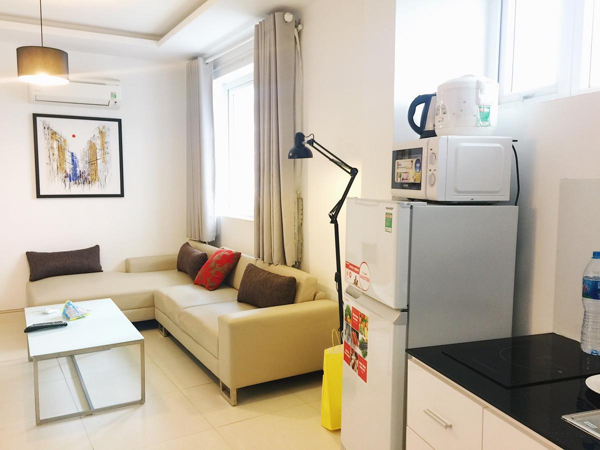 M-H Serviced Apartment โฮจิมินห์ซิตี้ ภายนอก รูปภาพ