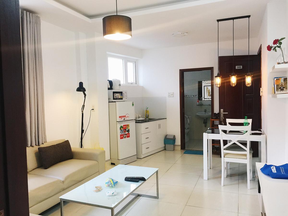 M-H Serviced Apartment โฮจิมินห์ซิตี้ ภายนอก รูปภาพ